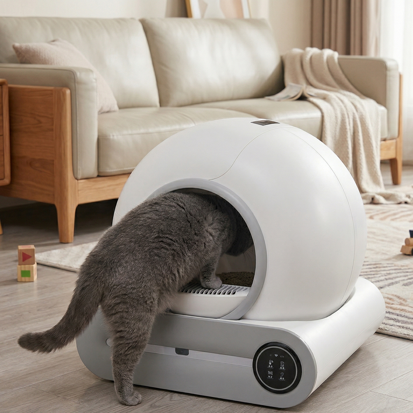 Catvera Auto Self-Cleaning Litter Box - Image 4 (Original)