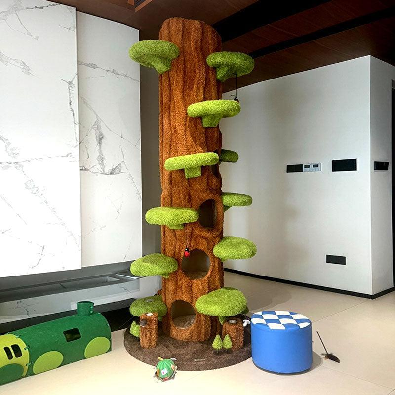 Catvera Luxury Multi-Level Cat Tree - Image 19|||PROMPT|||Original clean product image