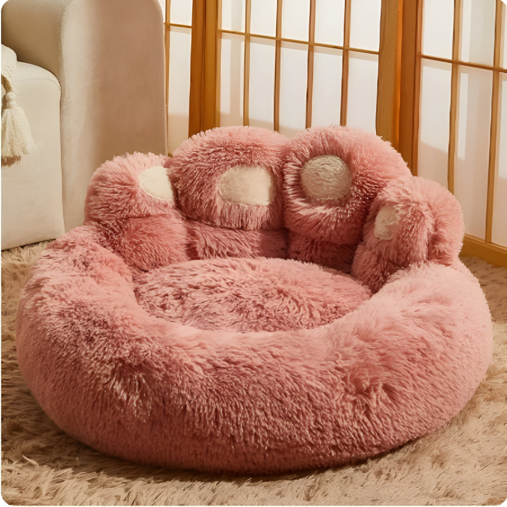 Catvera Paw-Shaped Pet Bed