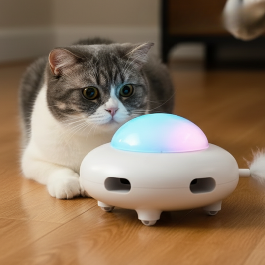 Catvera Paw Activated Feather Toy