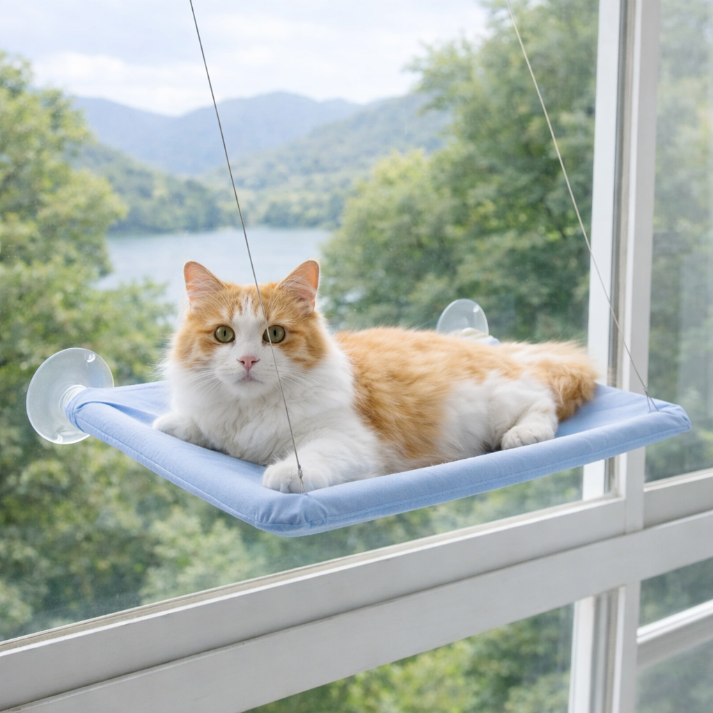 Catvera Premium Elevated Cat Hammock