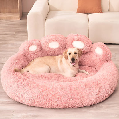 Catvera Paw-Shaped Pet Bed