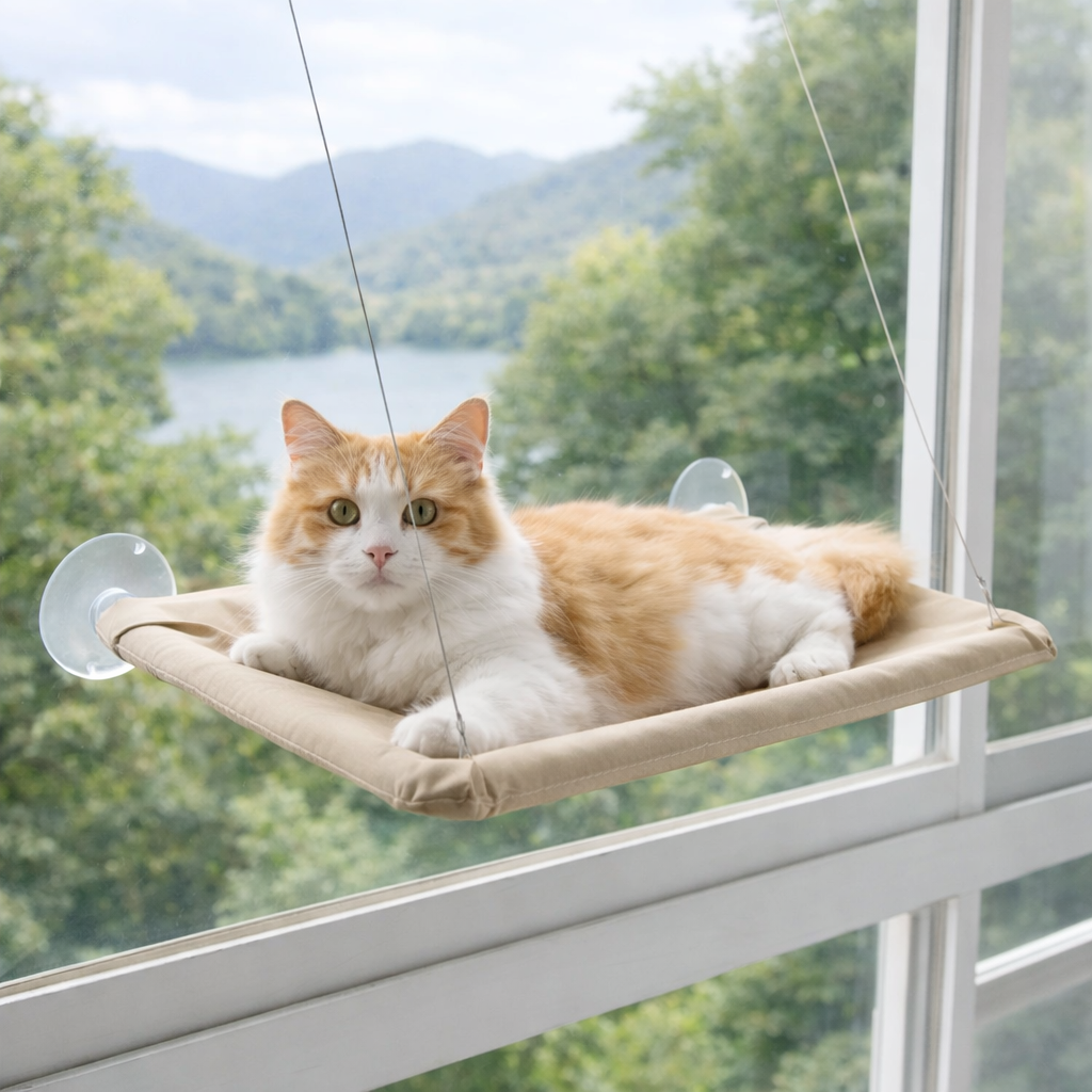 Catvera Premium Elevated Cat Hammock