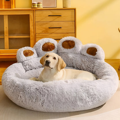 Catvera Paw-Shaped Pet Bed