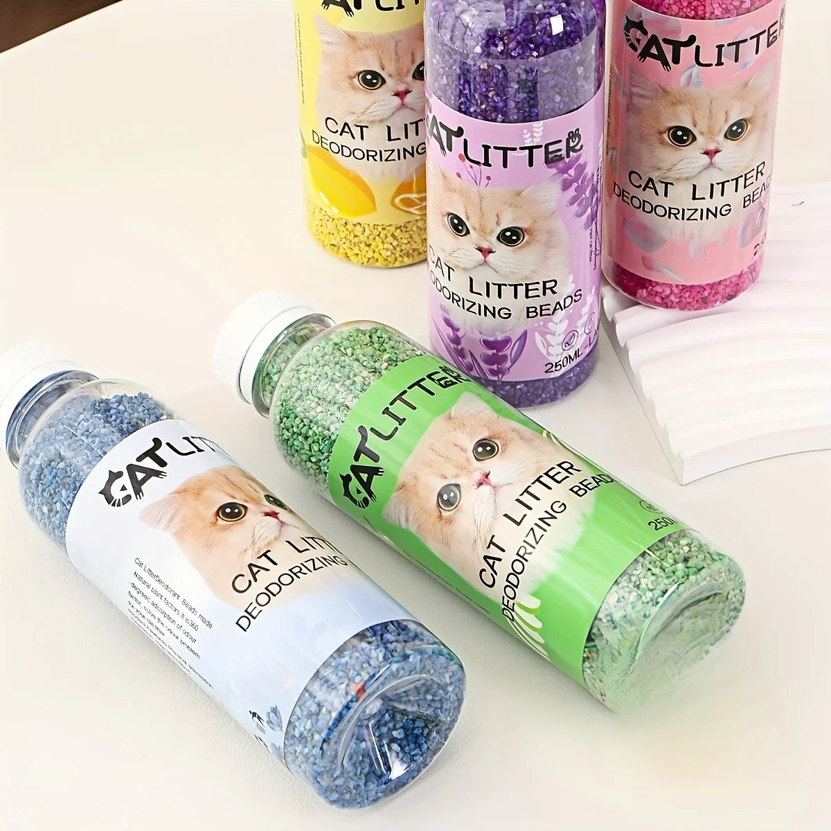 Catvera Deodorizing Litter Beads Bottle
