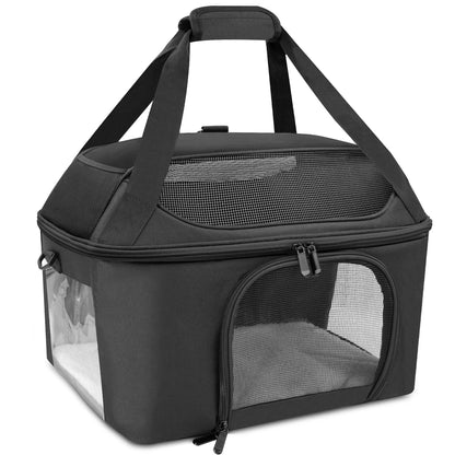 Airline Approved Breathable Pet Travel Backpack - Image 7|||PROMPT|||Original clean product image