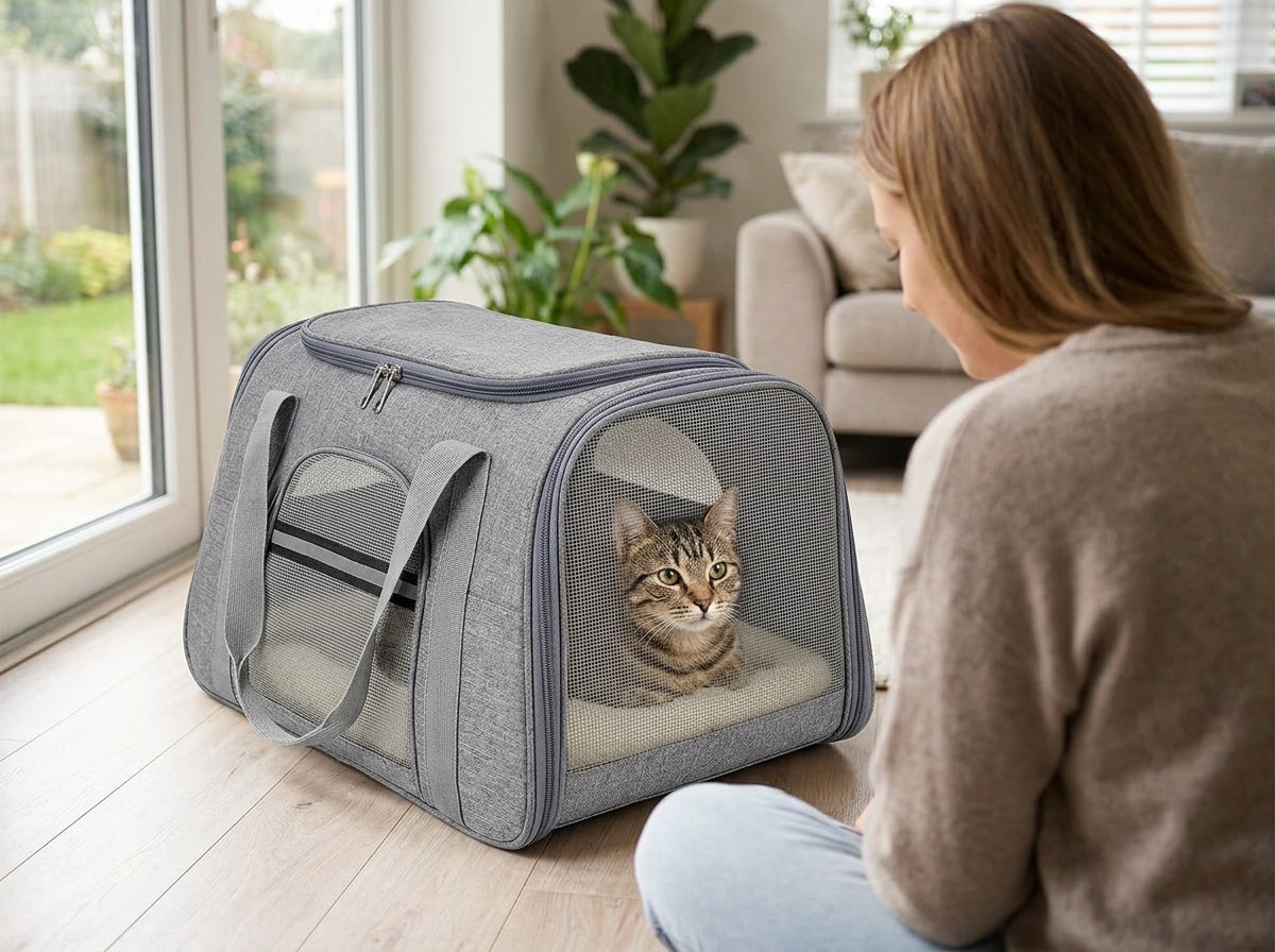 Airline-Approved Pet Travel Backpack Carrier - Your Pet Stays Calm During Every Journey