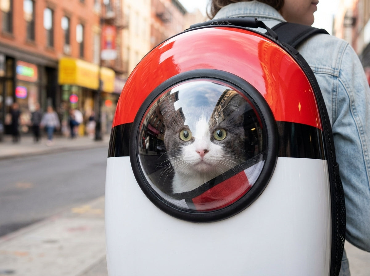 Astronaut Bubble Window Pet Travel Backpack - Your Pet's Window to the World