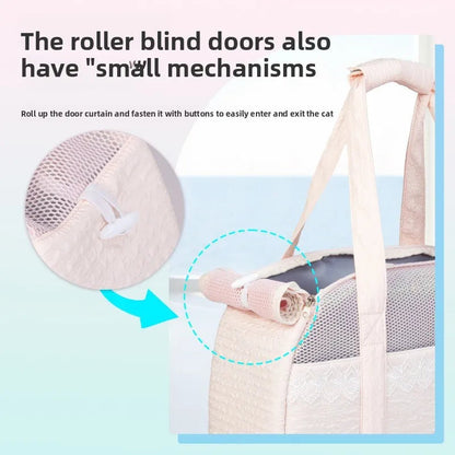 Breathable Mesh Cat Carrier Backpack - Image 4|||PROMPT|||Original clean product image
