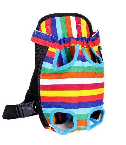 Breathable Pet Carrier Backpack with Mesh Windows - Image 19|||PROMPT|||Cleaned image. Original analysis: Found 1 brand logo/watermark on the product - a small circular logo/emblem visible on the left side mesh panel of the carrier backpack