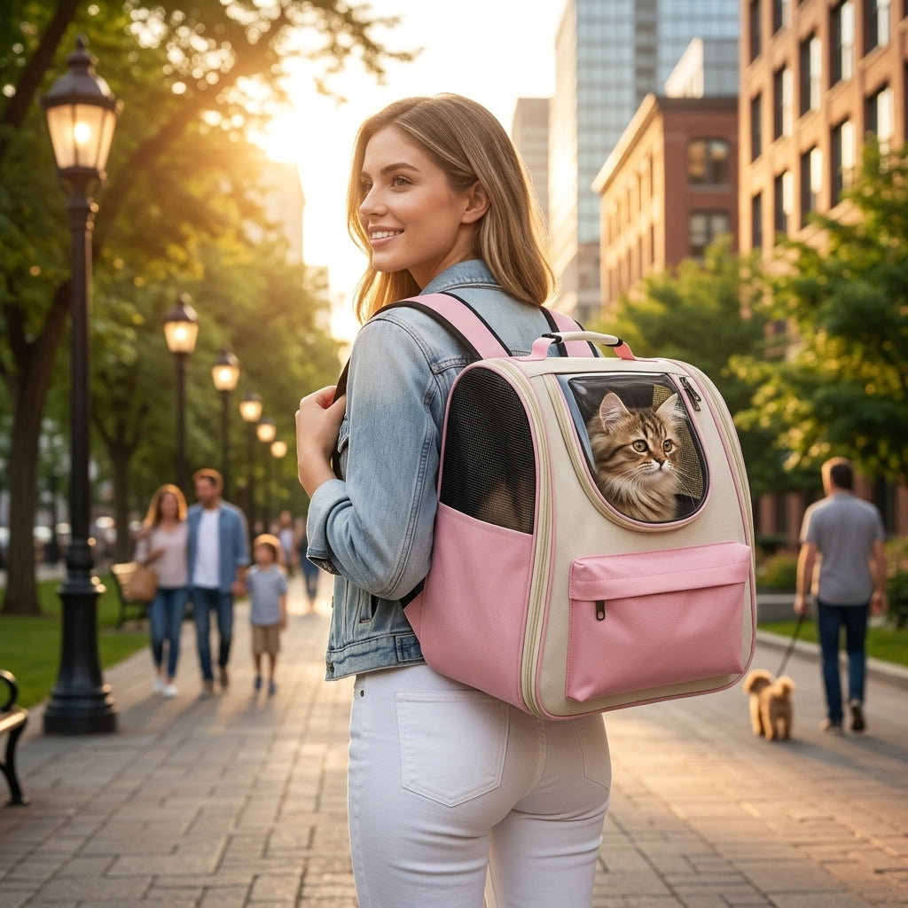 Bubble Window Pet Backpack Carrier - Main Product Image