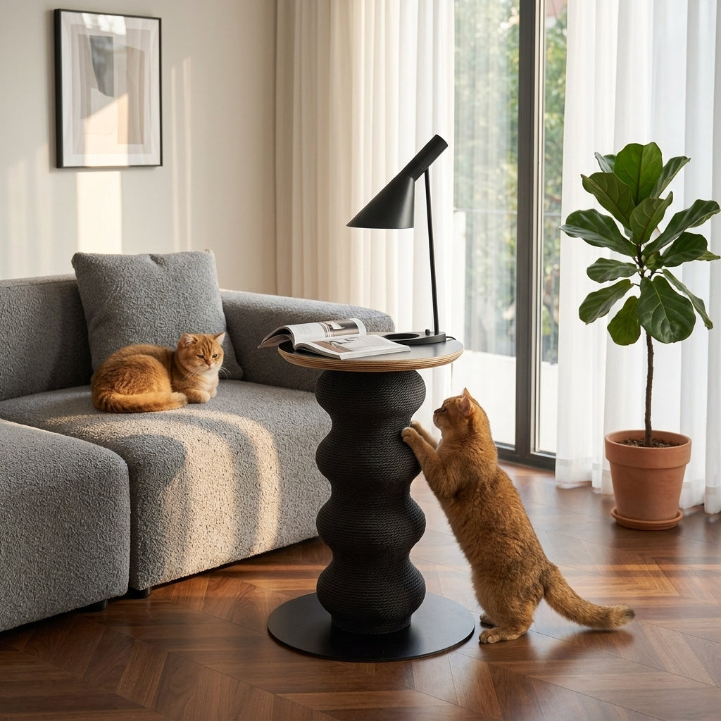 Catvera 2-in-1 Modern Scratching Table - Section 1