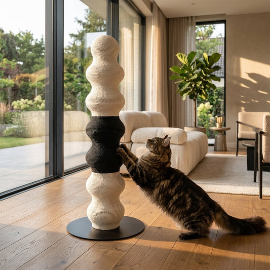 Catvera Adjustable Height Scratching Post - Image 1|||PROMPT|||Original clean product image