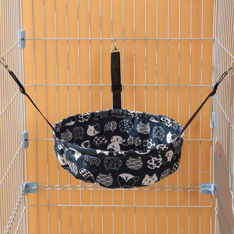 Catvera Adjustable Linen Cat Hammock - Image 4|||PROMPT|||Original clean product image