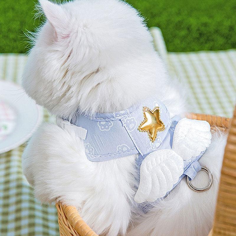 Catvera Angel Wing Cat Harness - Image 4|||PROMPT|||Original clean product image