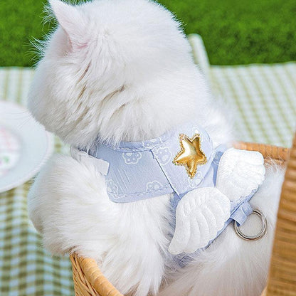 Catvera Angel Wing Cat Harness - Image 4|||PROMPT|||Original clean product image