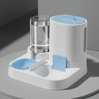 Catvera Automatic Dual Bowl Pet Feeder - Image 9|||PROMPT|||Original clean product image