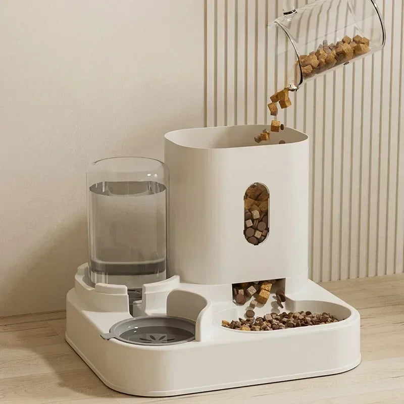 Catvera Automatic Pet Feeder Water System - Image 3|||PROMPT|||Original clean product image