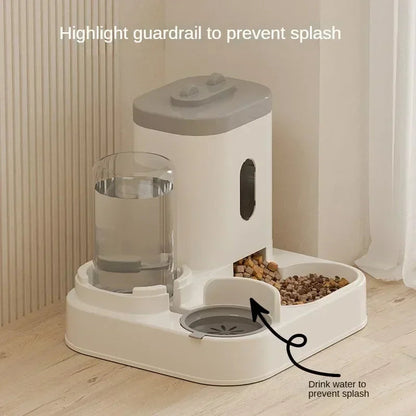 Catvera Automatic Pet Feeder Water System - Image 4|||PROMPT|||Original clean product image