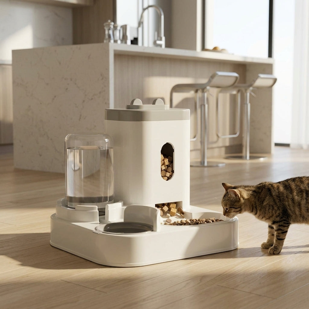 Catvera Automatic Pet Feeder Water System - Main Product Image