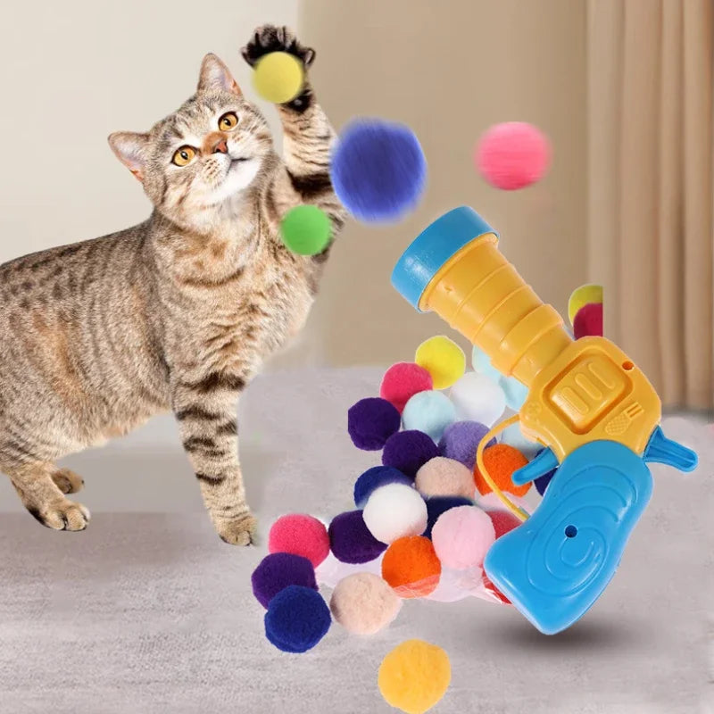 Catvera Ball Launcher Interactive Cat Toy - Image 5|||PROMPT|||Original clean product image