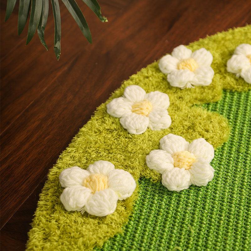 Catvera Blooming Garden Scratch Mat - Image 10|||PROMPT|||Original clean product image