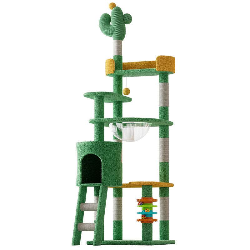 Catvera Cactus Cat Tower Tree - Image 6|||PROMPT|||Original clean product image