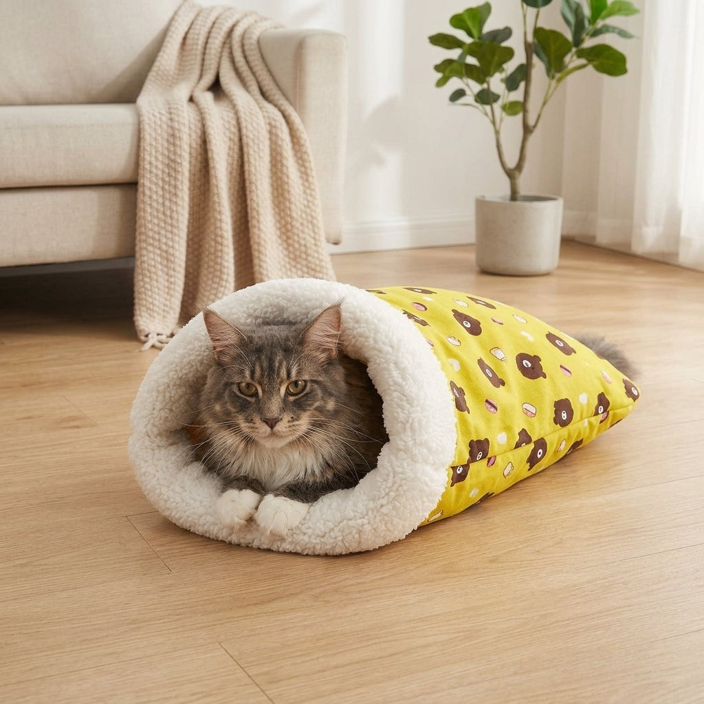 Catvera Cozy Tunnel Sleeping Bag - Section 3