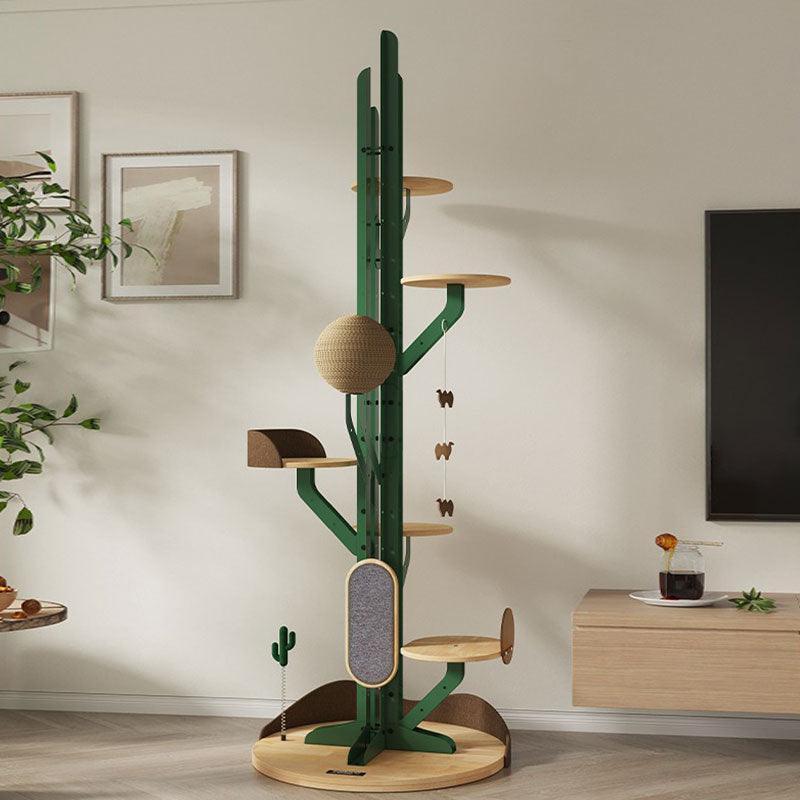 Catvera DIY Modular Cactus Cat Tree - Image 1|||PROMPT|||Original clean product image