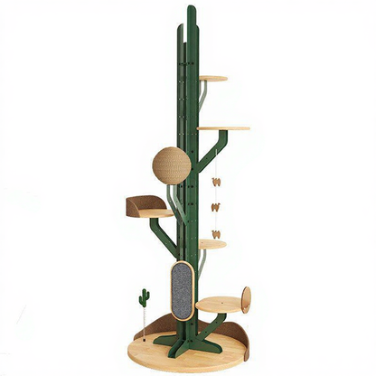 Catvera DIY Modular Cactus Cat Tree - Image 10|||PROMPT|||Original clean product image