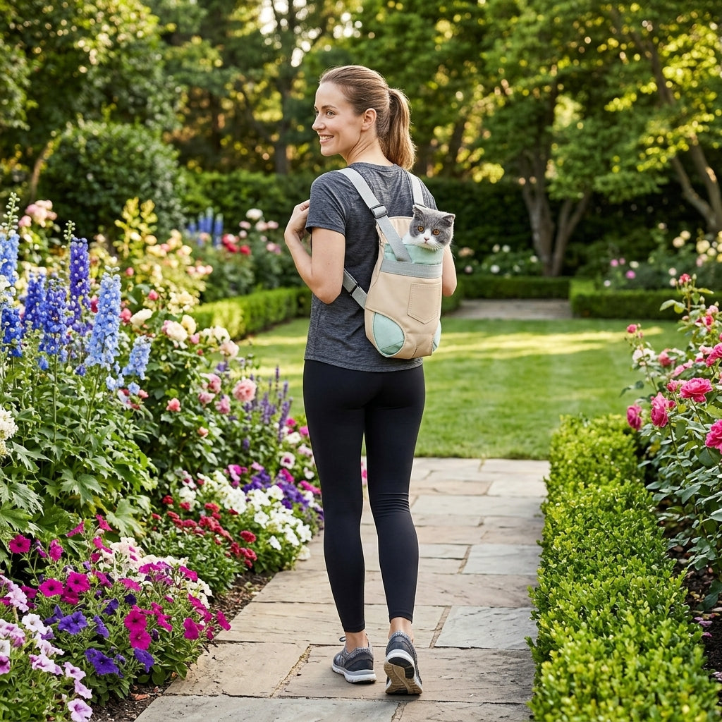 Catvera Dual Carry Cat Backpack - Lightweight Adventure Ready