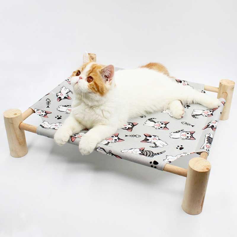 Catvera Elevated Summer Cat Hammock - Image 15|||PROMPT|||Original clean product image