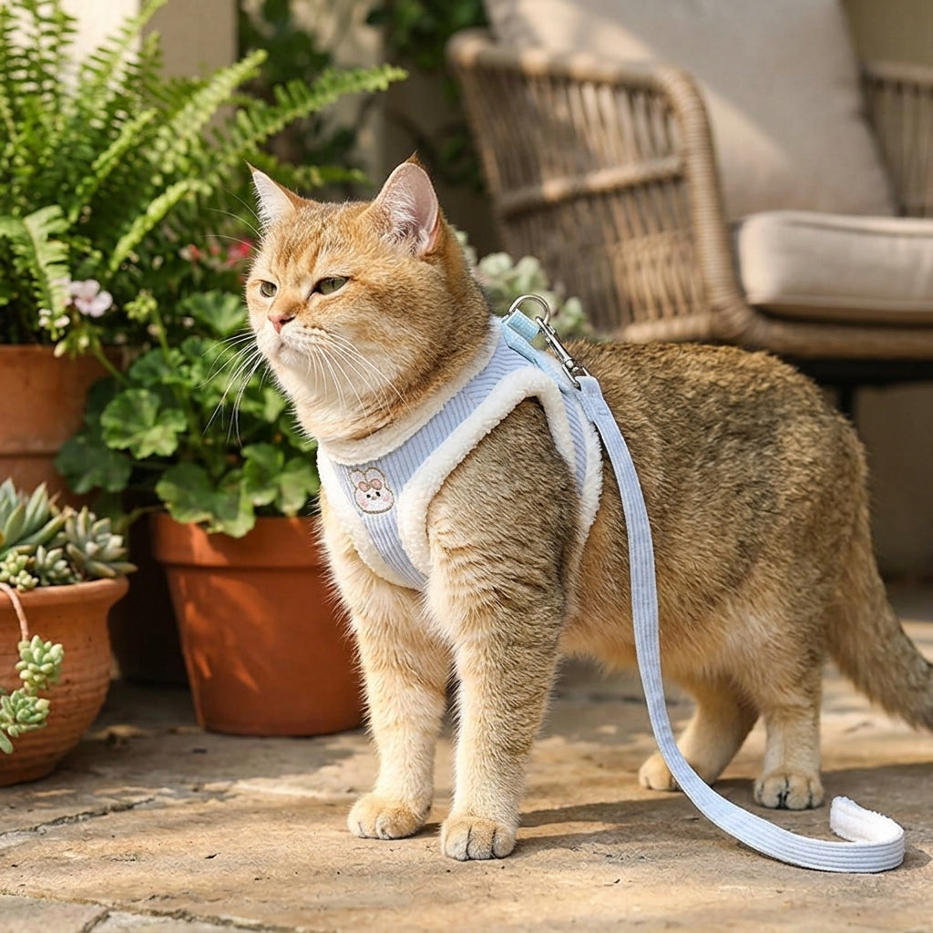 Catvera Escape Proof Cat Harness Vest - Superior Comfort Design