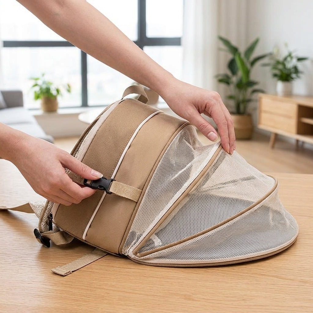 Catvera Expandable Cat Carrier Backpack - Premium Durability Features