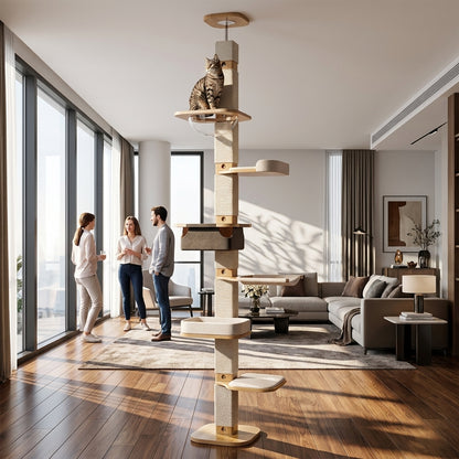 Catvera Floor Ceiling Cat Tree - Main Product Image