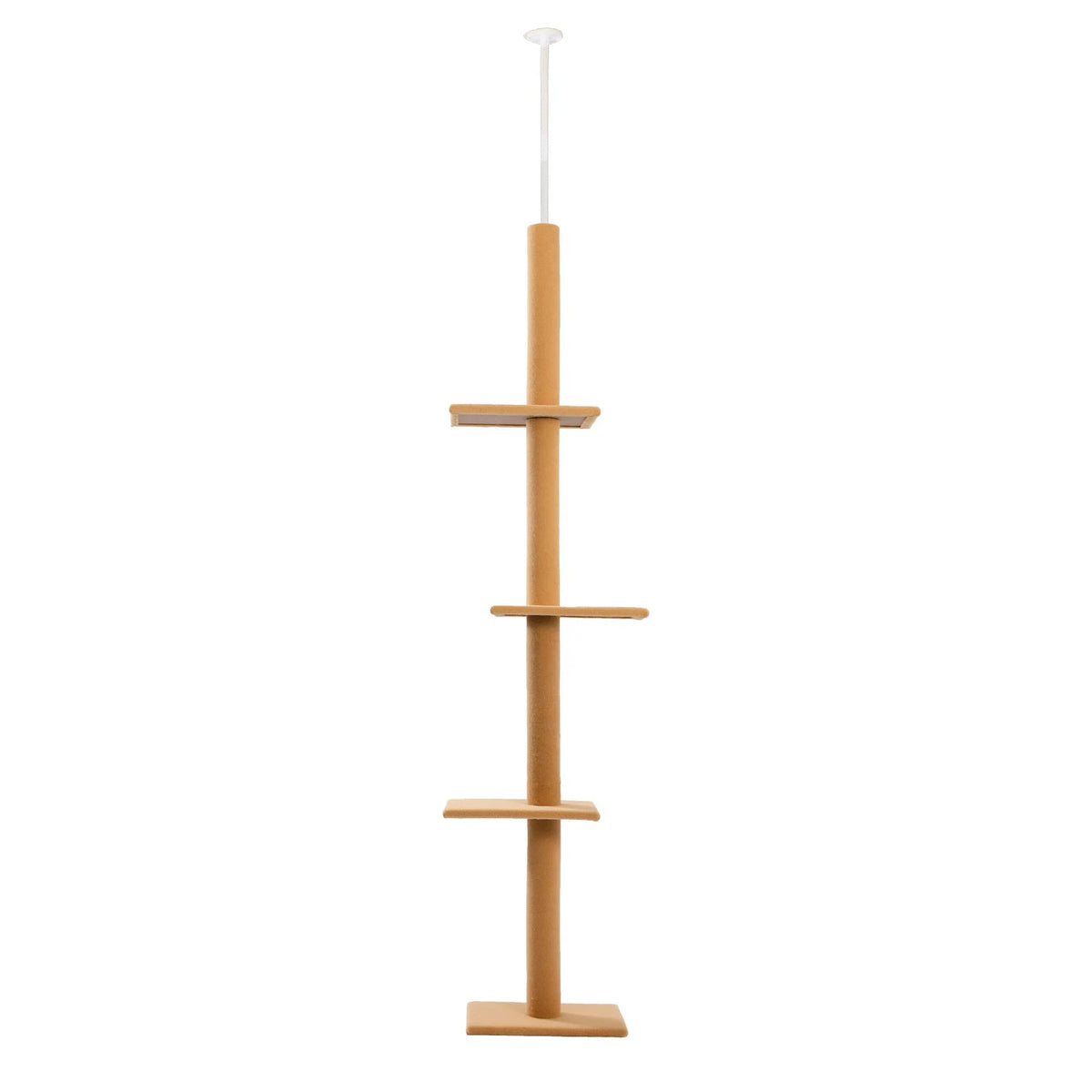 Catvera Floor to Ceiling Cat Tree - Image 10|||PROMPT|||Original clean product image