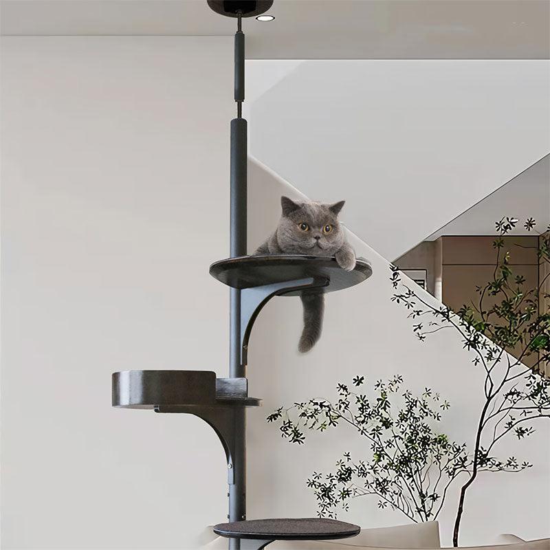 Catvera Floor to Ceiling Cat Tree - Image 15|||PROMPT|||Original clean product image