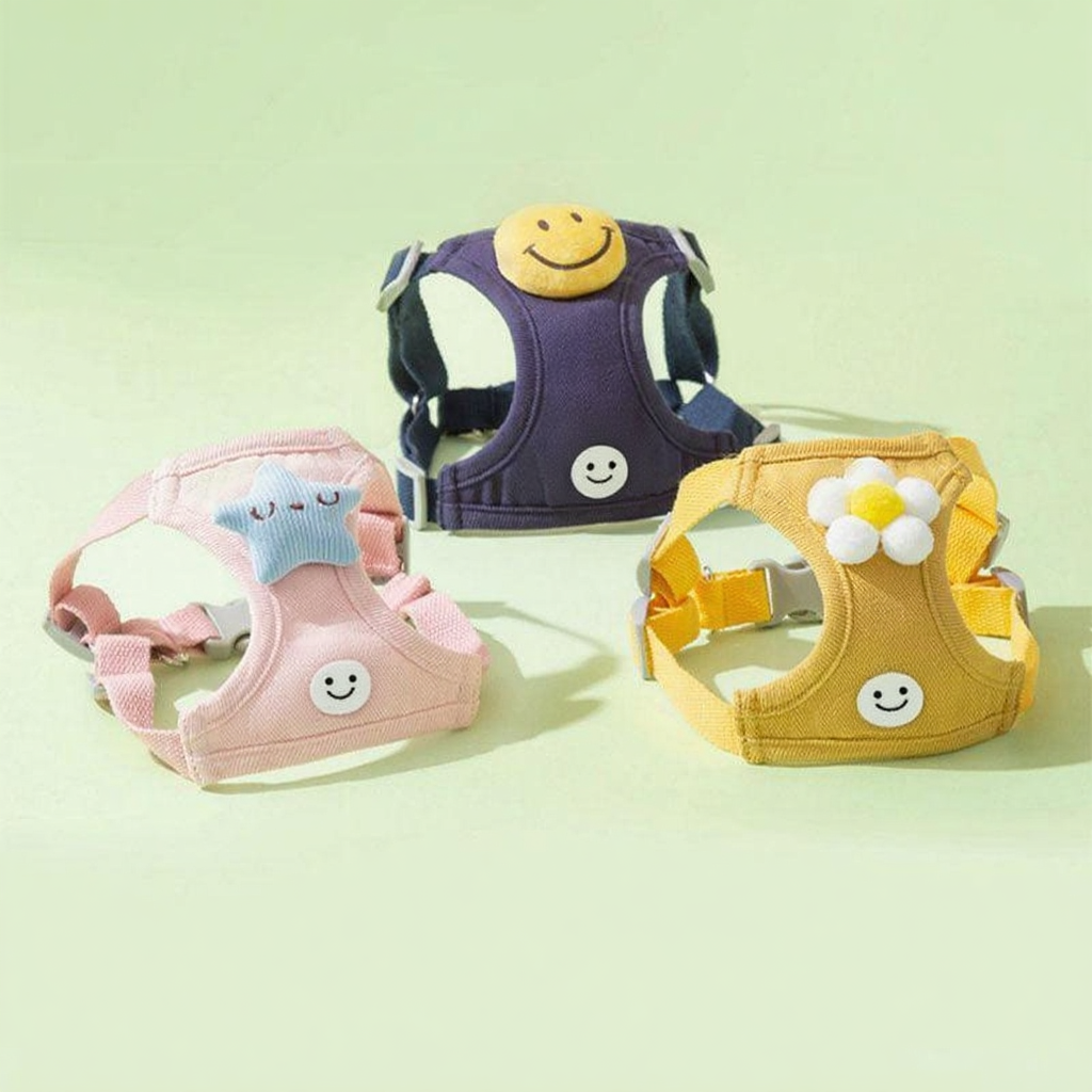 Catvera Floral Cat Harness Leash Set - Image 13|||PROMPT|||Original clean product image