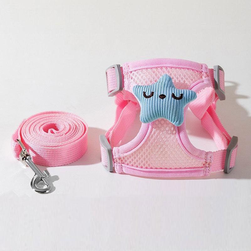 Catvera Floral Cat Harness Leash Set - Image 7|||PROMPT|||Original clean product image