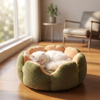 Catvera Flower Nest Cat Bed - Main Product Image