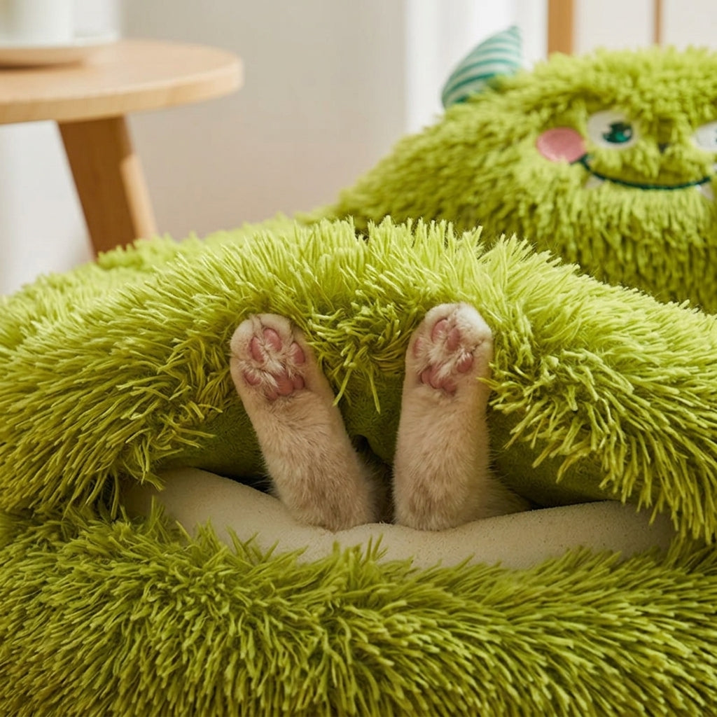 Catvera Fluffy Cat Sofa Bed - Ultimate Comfort Technology