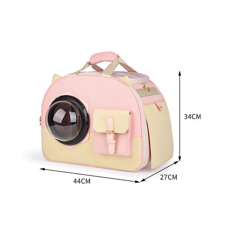 Catvera Foldable Bubble Cat Carrier - Image 4|||PROMPT|||Original clean product image