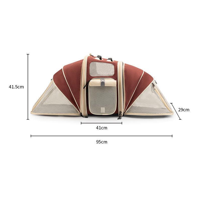 Catvera Foldable Bubble Cat Carrier - Image 8|||PROMPT|||Original clean product image