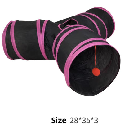 Catvera Foldable Cat Tunnel System - Image 10|||PROMPT|||Original clean product image