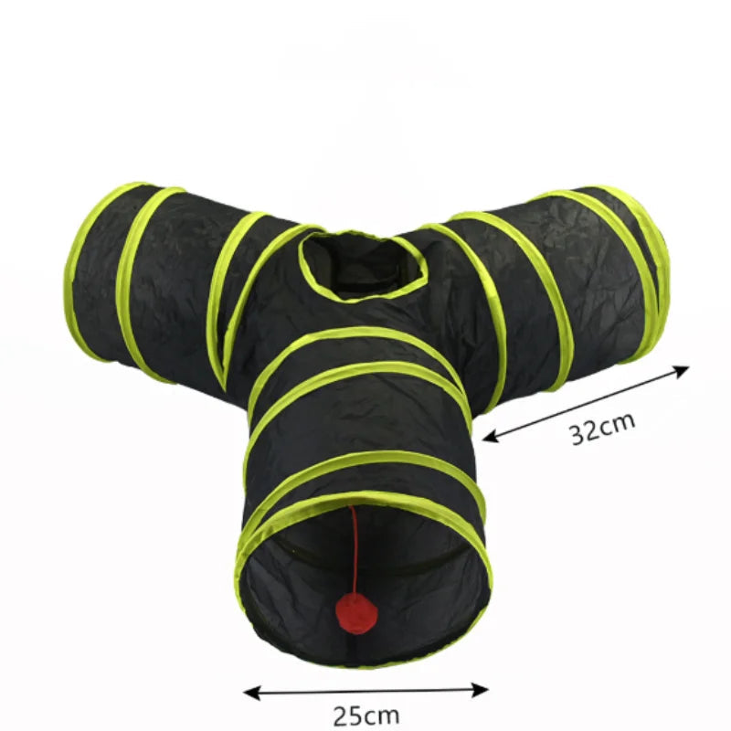 Catvera Foldable Cat Tunnel System - Image 15|||PROMPT|||Original clean product image