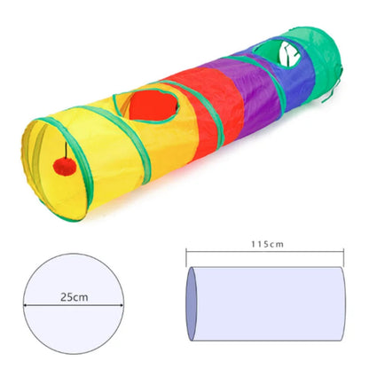 Catvera Foldable Cat Tunnel System - Image 18|||PROMPT|||Original clean product image