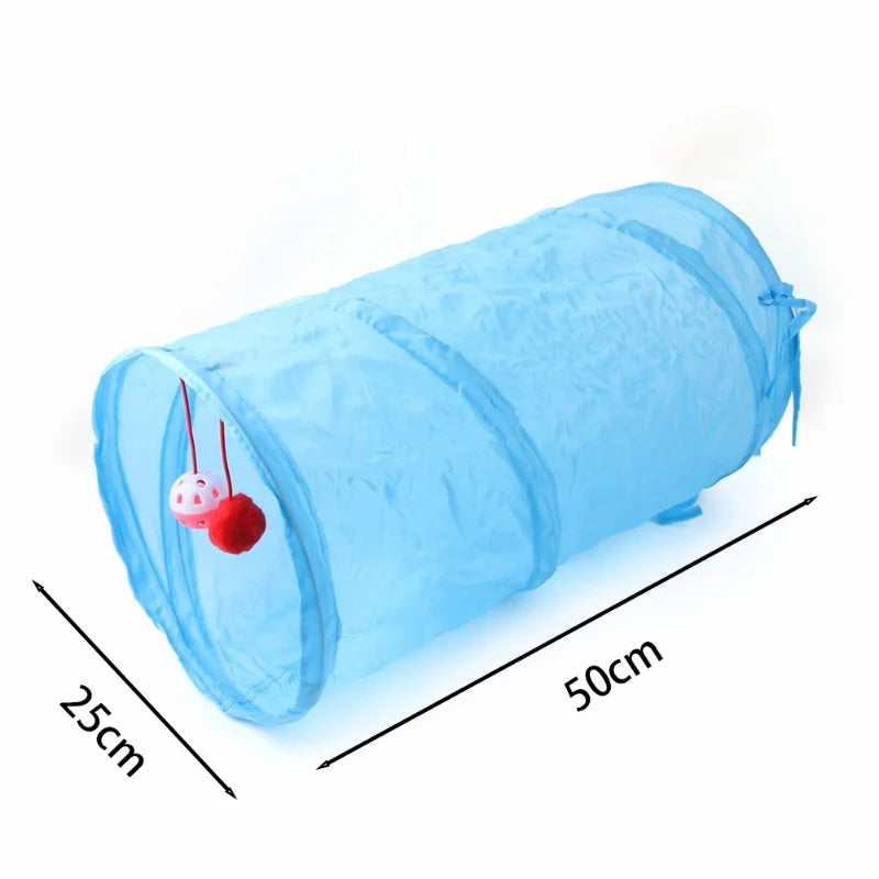 Catvera Foldable Cat Tunnel System - Image 19|||PROMPT|||Original clean product image