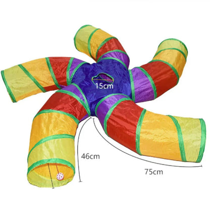 Catvera Foldable Cat Tunnel System - Image 8|||PROMPT|||Original clean product image