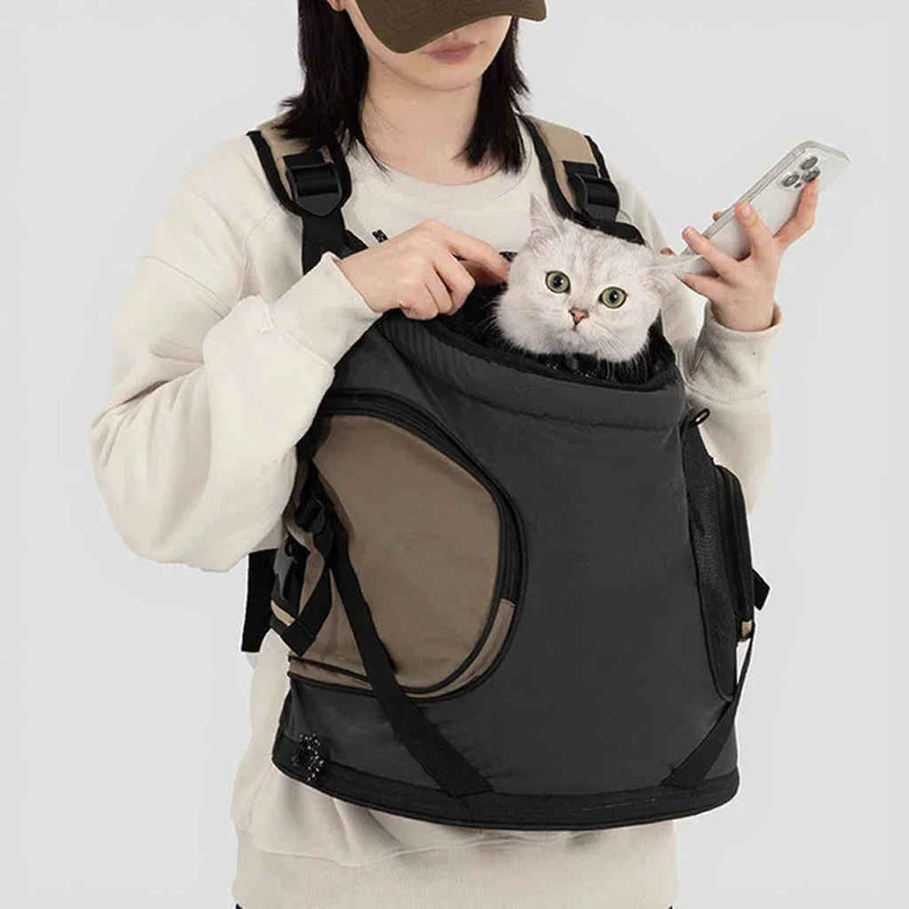 Catvera Front Cat Carrier Backpack - Image 18|||PROMPT|||Original clean product image