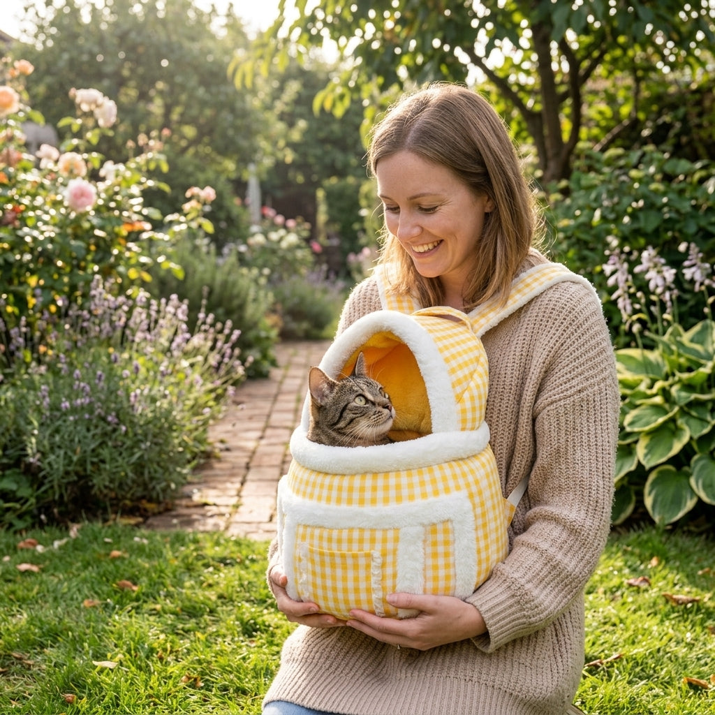Catvera Front Facing Cat Carrier Backpack - Perfect Bonding Experience
